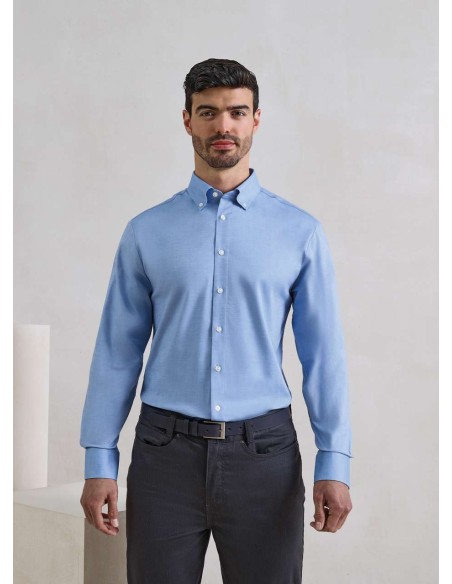 PRE-PR284-Chemise Oxford Supreme à manches longues pour homme 2